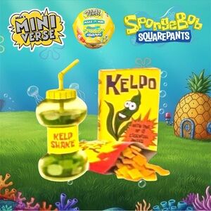 MGA's Miniverse Make It Mini Spongebob Squarepants: Kelp Shake